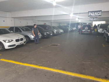 Vista del estacionamiento 1